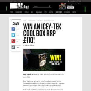 Win an Icey-tek Cool Box