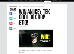 Win an Icey-tek Cool Box