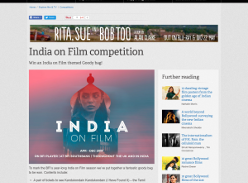 Win an India on Film themed Goody bag