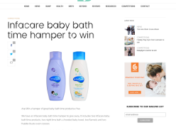 Win an Infacare Baby Bath Time Hamper