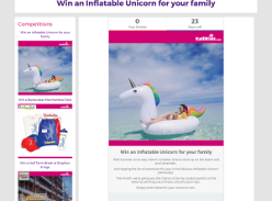 Win an Inflatable Unicorn Pool Toy