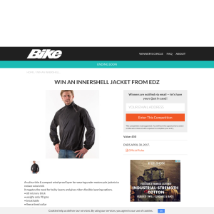 Win An Innershell jacket from EDZ