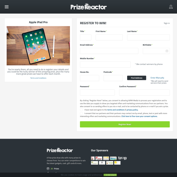 Win an iPad Pro