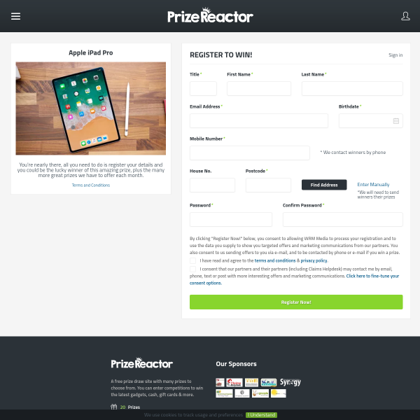 Win an iPad Pro
