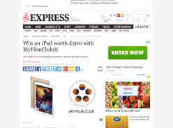 Win an iPad worth £500