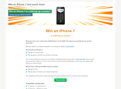 Win an iPhone 7 or a £50 top-up voucher!