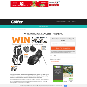 Win an Ogio Silencer stand bag worth £225