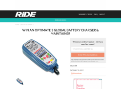 Win an Optimate 3 Global Battery Charger & Maintainer