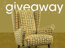 Win an Orla Kiely Alma Accent Chair in Sixties Stem Fawn