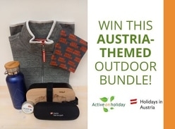Win an outdoor bundle from the Austria National Tourist Office