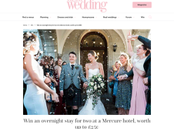 Win an overnight stay for two at a Mercure hotel