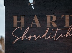 Win an Overnight Stay with Dinner for 2 at Hart Shoreditch in London