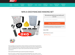 Win an Oxo Pancake making Kit #PancakeDay