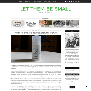 Win an Oyster Skincare Brightening Eye Serum