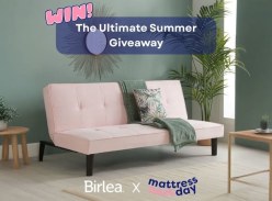 Win the Aurora Sofa Bed in Pink