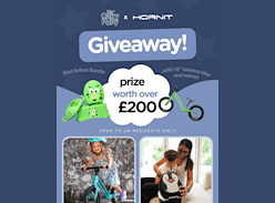 Win a Balance Bike and Potty Training Bundle