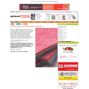 Win Batik pastels 'Sherbet Rainbow' Collection