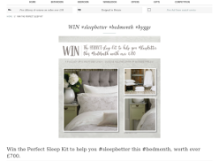 Win Bed Linin, Duvet+Pillows, Pair of Bedside Tables worth £700+