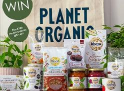 Win a Biona Bundle of Organic Goodies