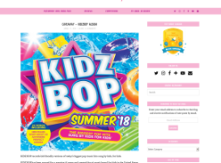 Win Bizzimummy - Kidz Bop album