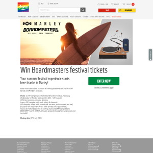 Win Boardmasters festival tickets