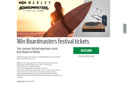 Win Boardmasters festival tickets
