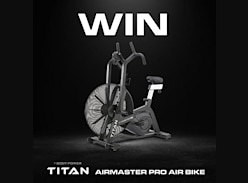 Win a Body Power Titan Airmaster Pro Air Bike