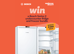Win a Bosch Fridge and Freezer Bundle