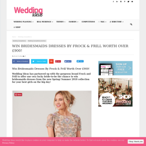 Win Bridesmaids Dresses By Frock & Frill