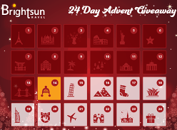 Win BrightSun Travel Advent Competition
