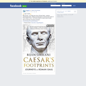 Win Caesar's Footprints by Bijan Omrani