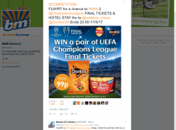 Win Champions League Tickets & Hotel Stay