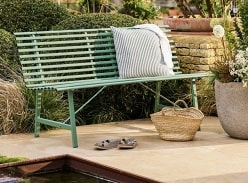 Win a Chic Thistle Green Garden Bench