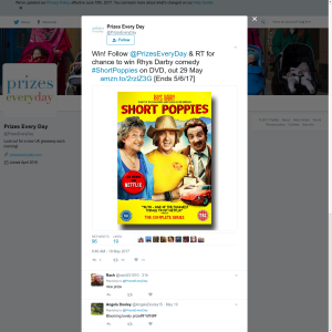 Win comedy Short Poppies on DVD