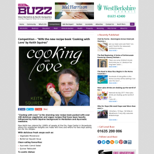 Win Cooking with Love by Keith Squires