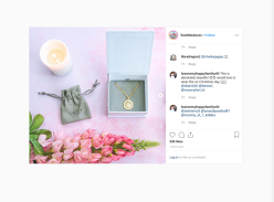 Win Daisy London 18ct gold necklace