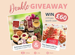 Win a Delimann Hampers Cupcake Cream Tea & a £30 Gift Voucher