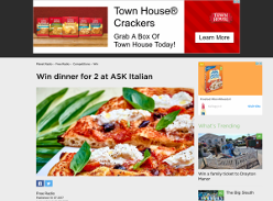Win dinner for 2 at ASK Italian