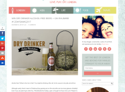 Win Dry Drinker Alcohol Free Beers + 'Gin' Rhubarb