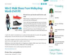 Win E-Walk Shoes From Wolkyshop 