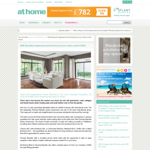 Win Engineered Wood Flooring of your choice worth £1000