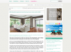 Win Engineered Wood Flooring of your choice worth £1000