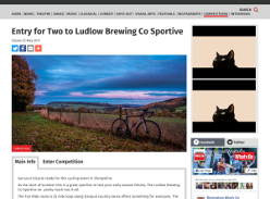 Win Entry for Two to Ludlow Brewing Co Sportive