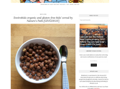 Win Envirokidz cereal from Nature's Path