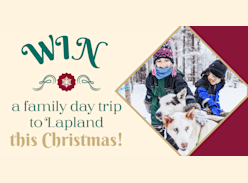 Win a Family Day Trip to Lapland