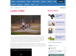 Win Family entry for the London 10 Mile