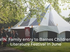 Win Family Ticket to Barnes Children's Literature Festival
