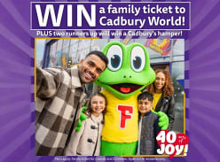 Win a Family Ticket to Cadbury World
