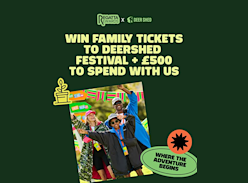 Win a Family Ticket to Deer Shed Festival & £500 Voucher
