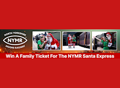 Win a Family Ticket for the North Yorkshire Moors Railway Santa Express